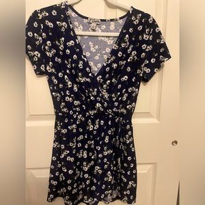 Navy blue, romper, size: S